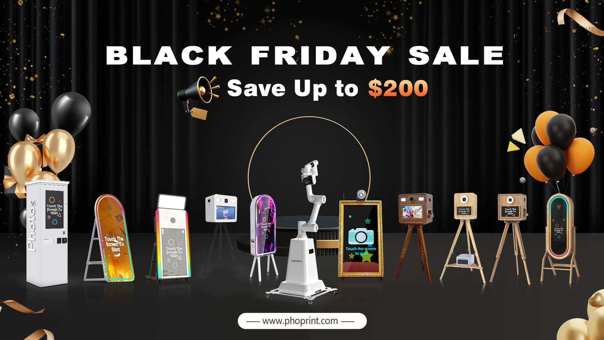 photo booth black friday sale