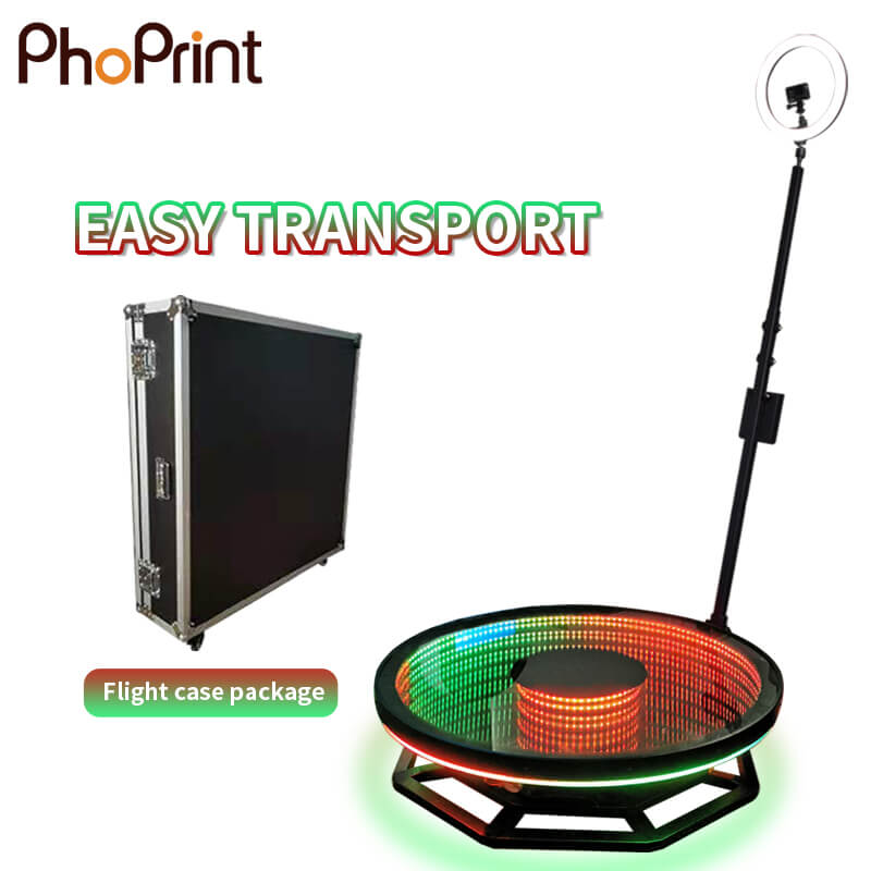 New Professionnel Spinning with LED Ring Light 360 Platform Photo Booth -  China 360 Photo Booth and Photo Booth price