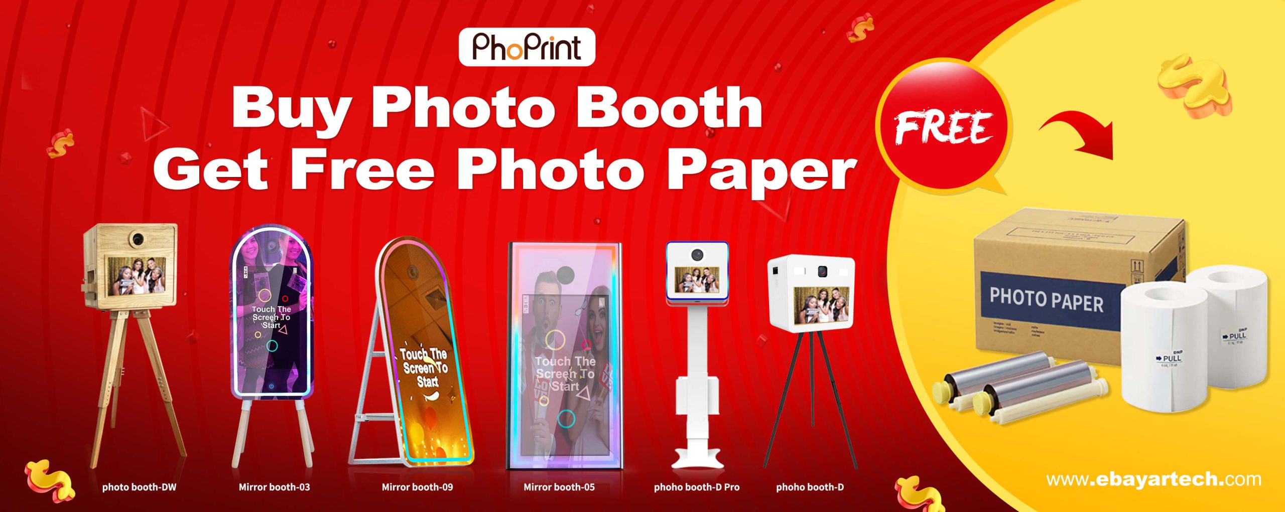 Best Mirror Photo Booth - PhoPrint Terminal Manufacturer