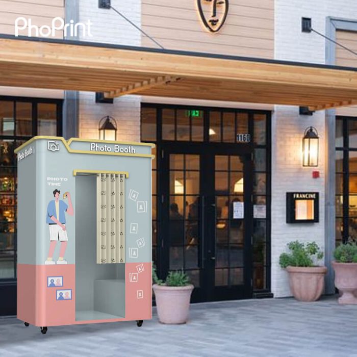 enclosed photo booth for sale