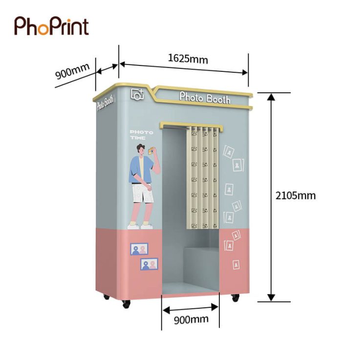 https://bhmvending.com/Amusements/photo_booths.html 这些外观都可以参考一下 https://www.photobooths.co.uk/product/pb-pro-windows-photo-booth/ the majestic photobooth