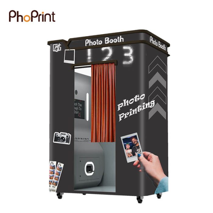 enclosed photo booth china